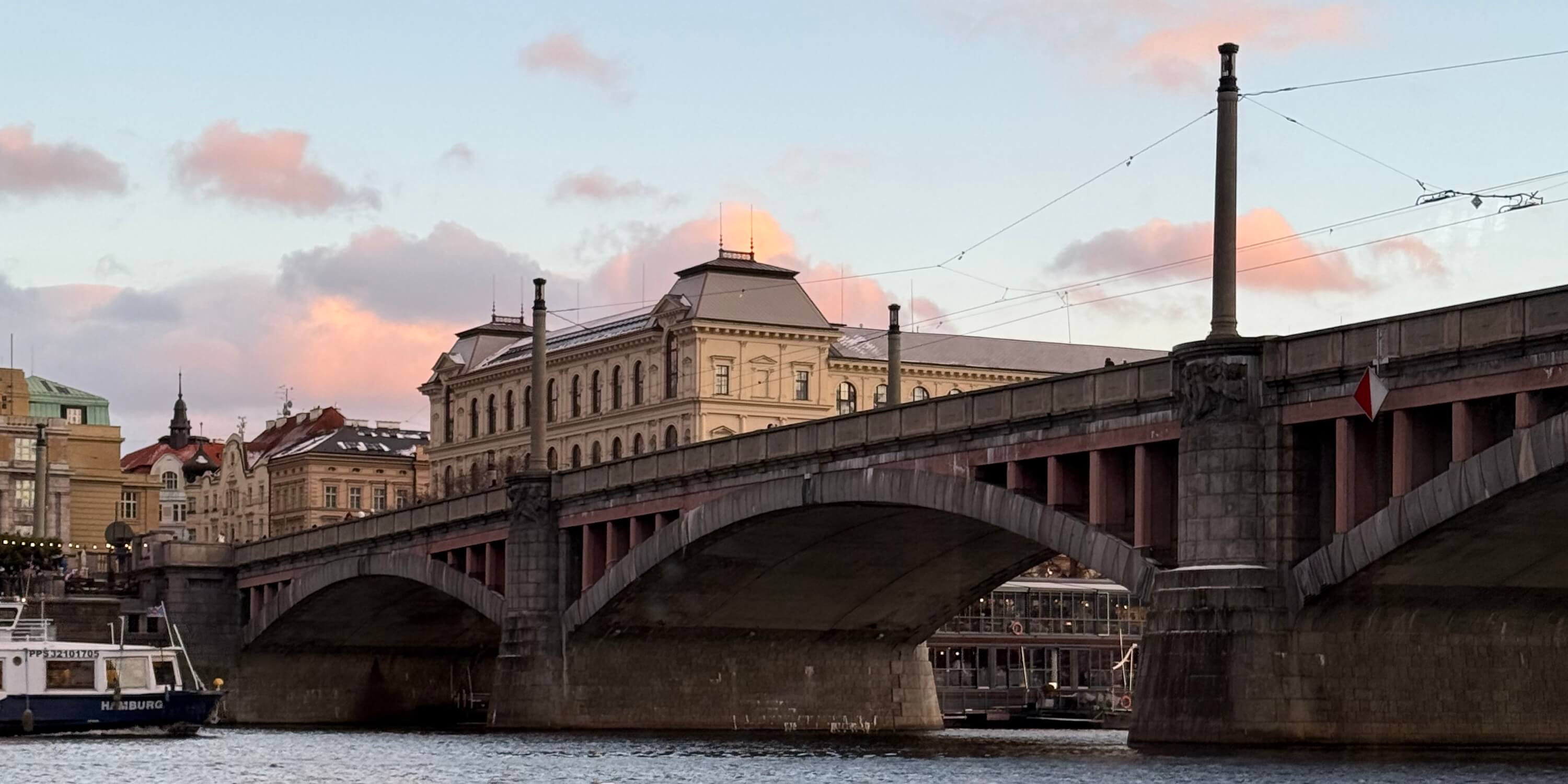 Vltava River, Prague, January 2026 @babafemio